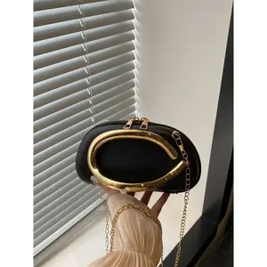 Women's luxury evening bag, fashionable chain crossbody bag, convertible crossbody bag, very suitable for parties, gatherings, weddings, durable materialsRAIMENTRY