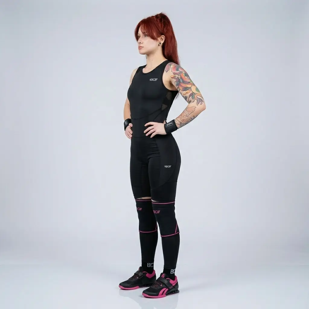 Women's Weightlifting Compression Singlet S-3