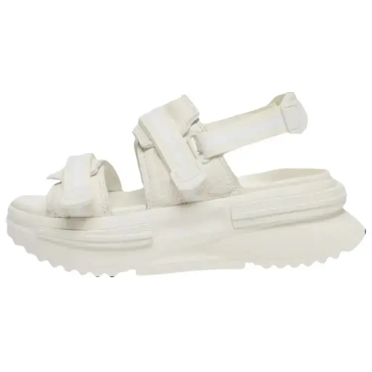 Converse Run Star Utility CX Men's Outdoor Sandals, Lightweight Synthetic Footwear in Egret with Adjustable Straps and CX Foam Cushion, Lightweight Fit, Outdoor Wear, Sport Sandals, Solid, Casual, Street Edge, Utility Look, Durable Synthetic, Open Toe