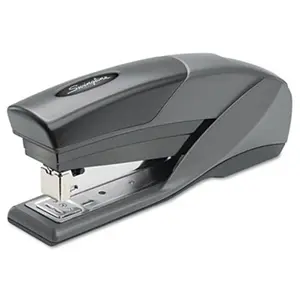 Swingline  LightTouch Reduced Effort Stapler 20-Sheet Capacity Black