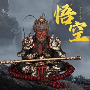 Black God Sun Wukong new arrival car dashboard decoration for men interior figurine Ornaments Religious Ornaments