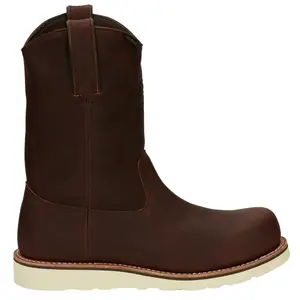 Chippewa Mens Edge Walker Nano 11 Inch Waterproof Round Toe  Work/Duty - Brown