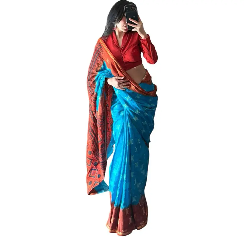 Cotton Saree Set