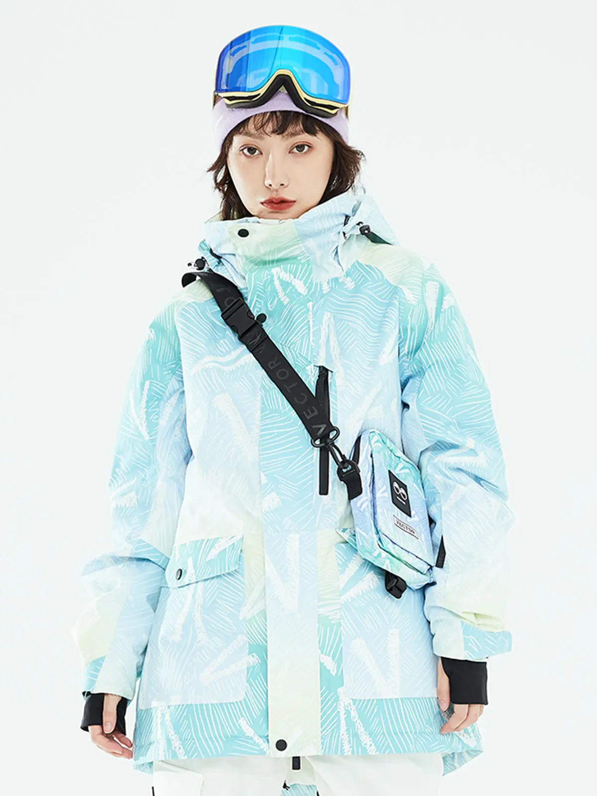 Women's Genie Anorak Ski Jacket for Skiing Snowboarding