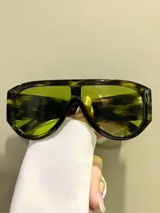 Unisex Vintage Trendy T-shaped Sunglasses, Retro Sunglasses for Everyday Use, Fashion Modern Accessories for Outdoor Activities