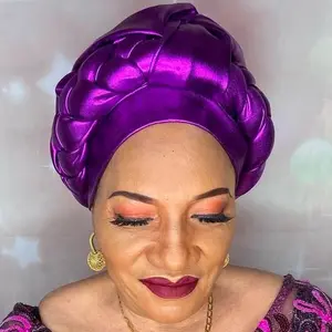 African Turban Wraps/Caps - Versatile Headwear for Various Occasions