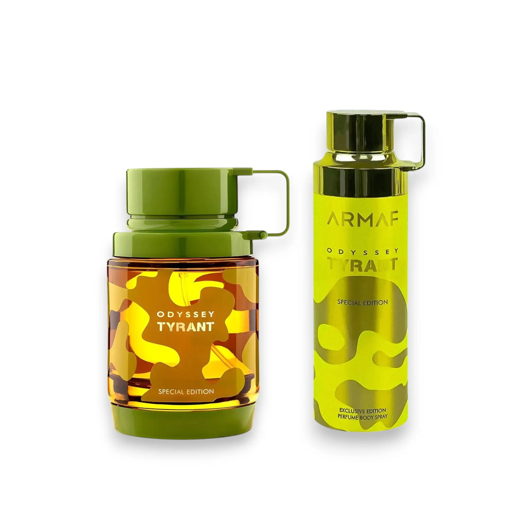 Armaf Odyssey Tyrant 2-Piece Fragrance Set, Bold & Captivating Fresh EDP + Body Spray, Men’s Fragrances Perfumes