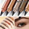 Waterproof & Sweatproof Microblading Eyebrow Pencil, My Brow Pencil – Long-Lasting Natural Look, Ultra-Fine 4-Split Brow Tip, Smooth & Durable, No Fading, Perfect for All Light Beige Brow Shades, Eyebrow Makeup Products