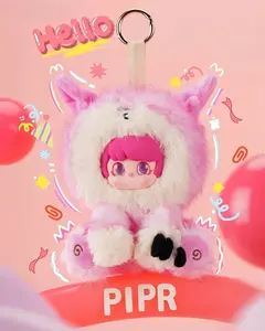 QIQI-Pip’er Fantasy Moon Star Plush Box Bunny Plush Dolls，Soft Furry Collectibles，Stuffed Animal