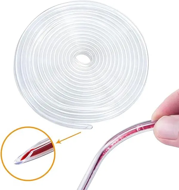 5M Clear Door Edge Protectors, Rubber Edge Trim Seal Protector with U Shape Car Protection Door Edge Guard Fit for Most Car