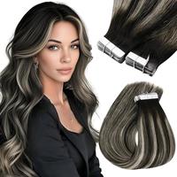 #1B/S/1B Natural Black Roots to Silver Grey