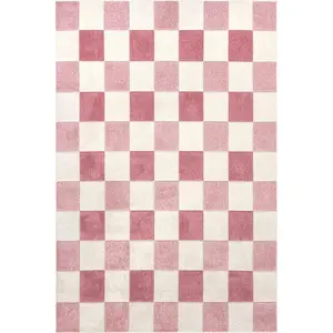 Aubrey Checkered Kids Area Rug