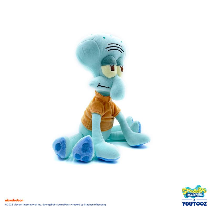 Youtooz Squidward Sit Plush 9" Inch, Collectible Official Licensed Spongebob Squarepants Plush