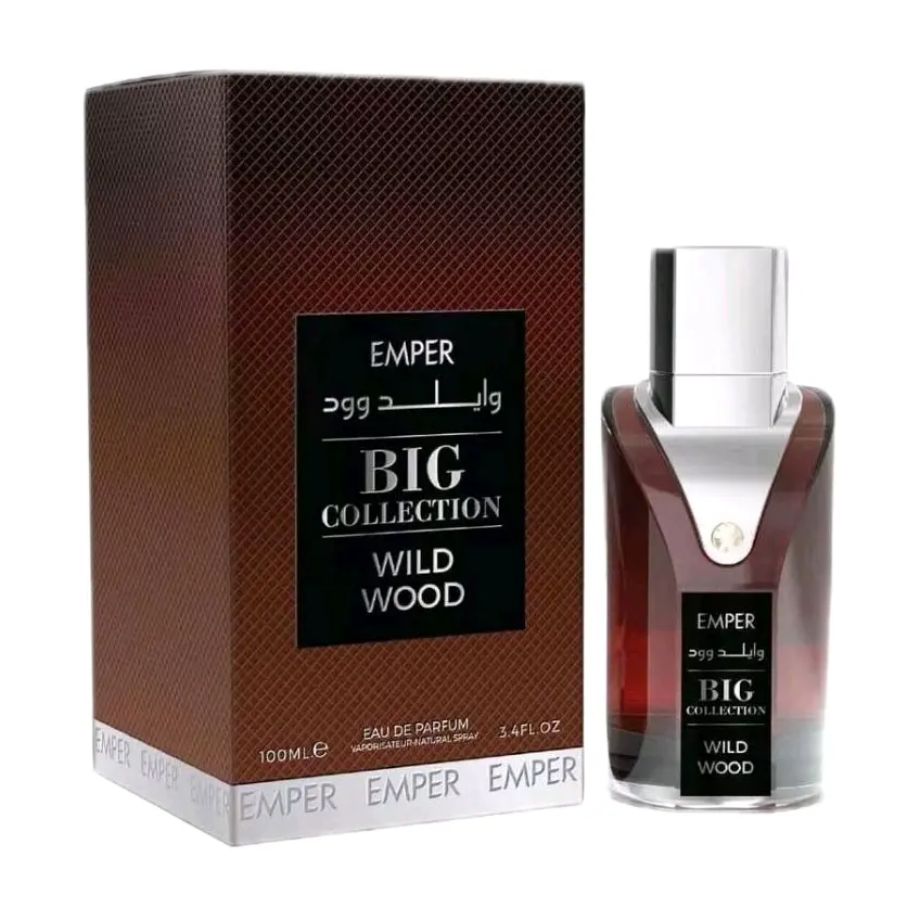 Wild Wood Scented EDP Perfume for Men, 100ml Fragrance with Passionfruit, Vodka, Leather & Woodsy Aroma 100ml