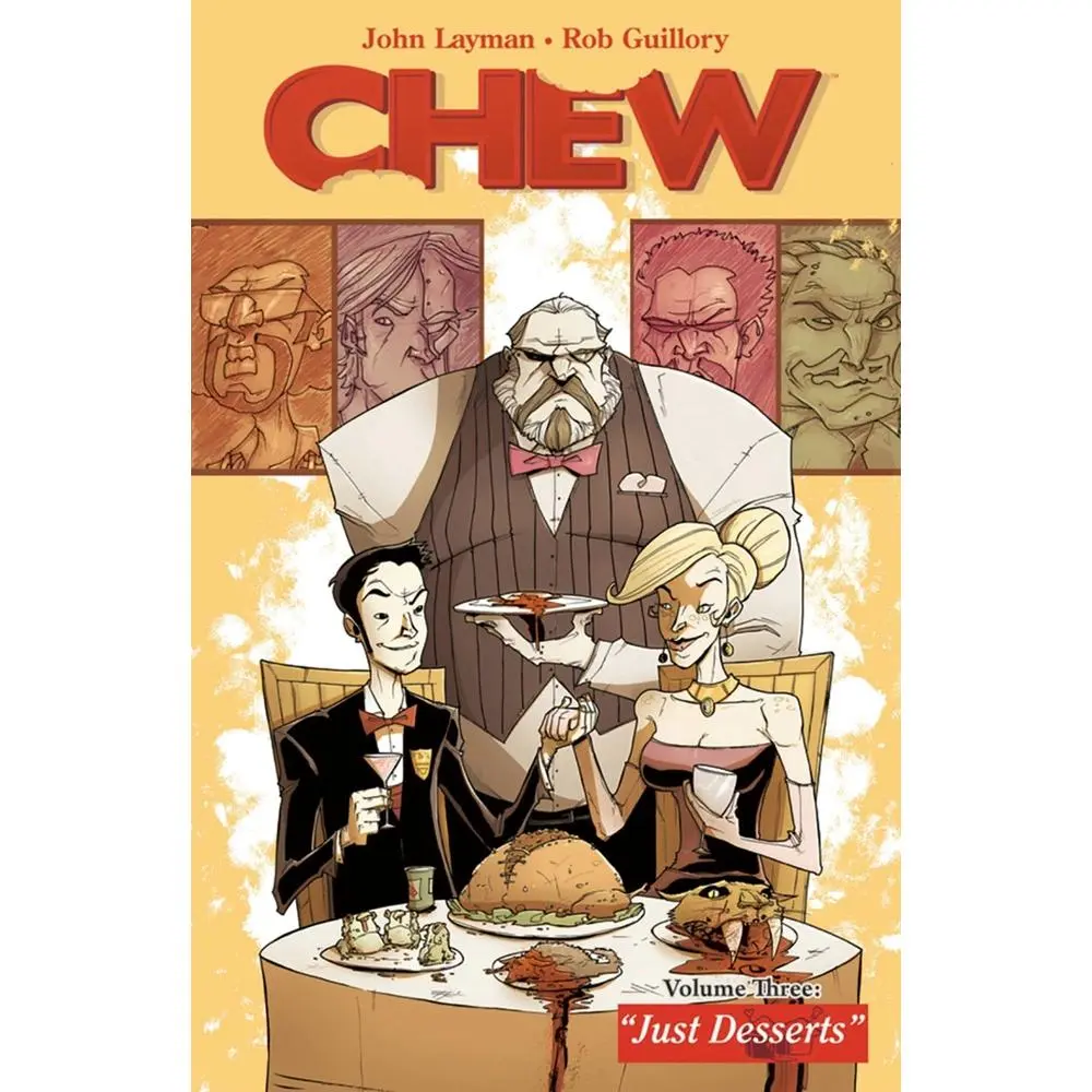 USED Book - Chew Volume 3: Just Desserts by Layman, John (Paperback) - english