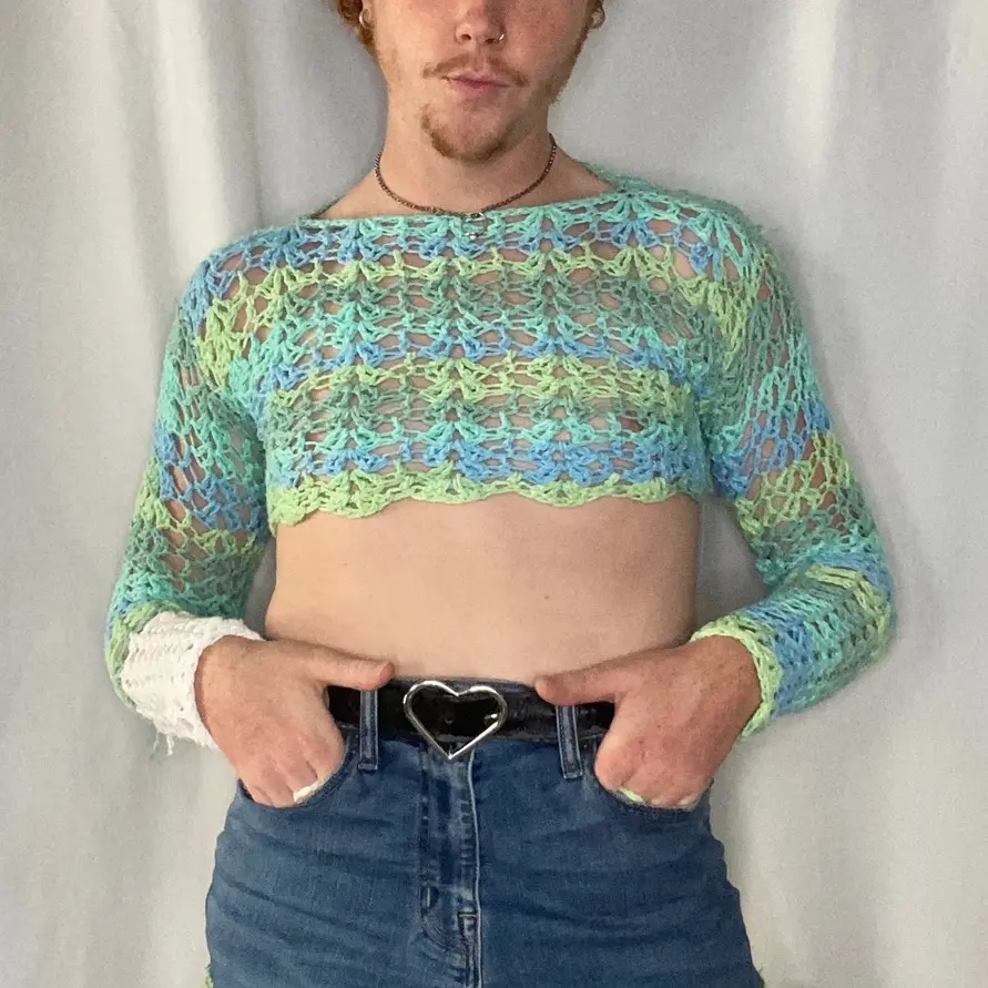 Crocheted Crop Bolero
