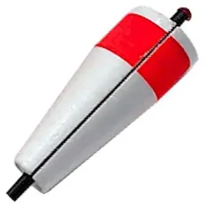 Plastilite Poppin Float Slotted Foam With Peg Red/White