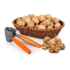 Heavy Duty Nutcracker Pecan Walnut Plier Opener Tool with Wood Handle