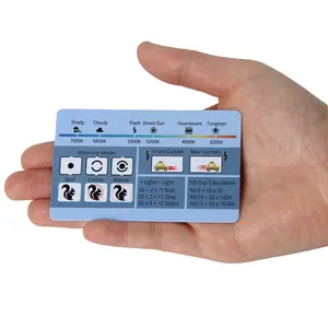 Photography Cheat Sheets, 1 Count Credit Card Size Reference Card, Aperture, Shutter Speed, Exposure Triangle & Manual Mode, for Canon, Sony & Nikon, Camera, Photography Camera Accessories