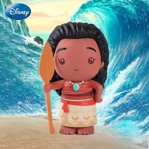 1PC Disney Moana Adventurous Princess Money Bank Officially Licensed PVC Coin Bank Cartoon Style Cute Character Collectible Decorative Piggy Ornaments
