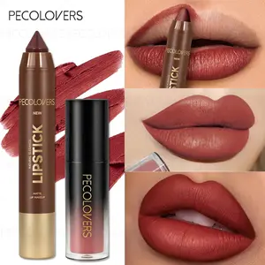 Matte Lip Liner & Lip Gloss & Lipstick Set - Long-Lasting Waterproof Matte Lip Pencil & Gloss, Smudge-Proof Formula, Moisturizing Lip Liner with Glossy - All Light Types, Everyday & Vacation Makeup, Flawless Lips