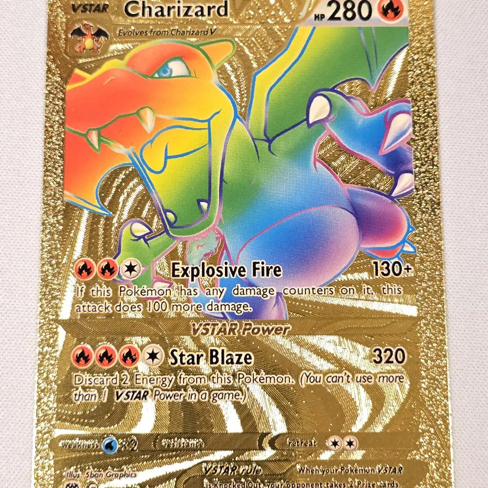 charizard pokemon card vmax rainbow Pokemon Charizard VMax 074/073 Beckett 10 – Zapp! Comics main image 0
