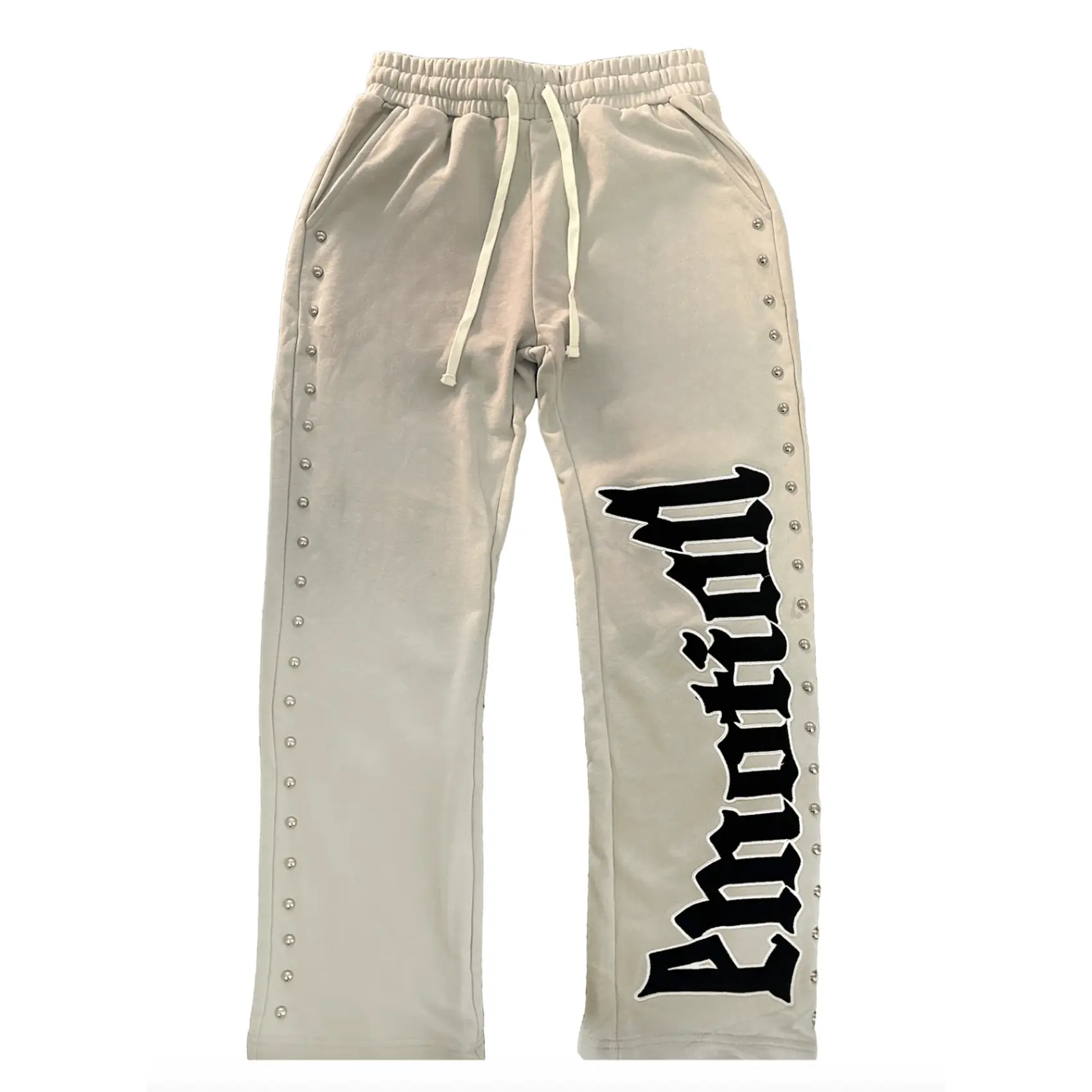 Mixed Emotion Grery Crown Sweat Pants