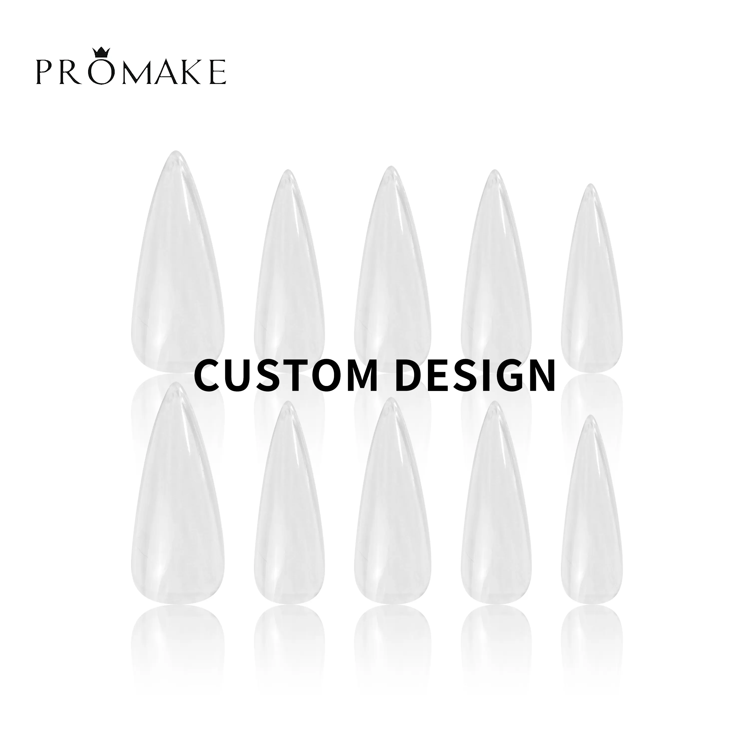 Luxury Hand-Painted Press-On Nails, Custom Order Matte Stiletto Nail Set - Handmade & Crafted to Your Requested Design, Shape & Length, Matte Stiletto Nails
