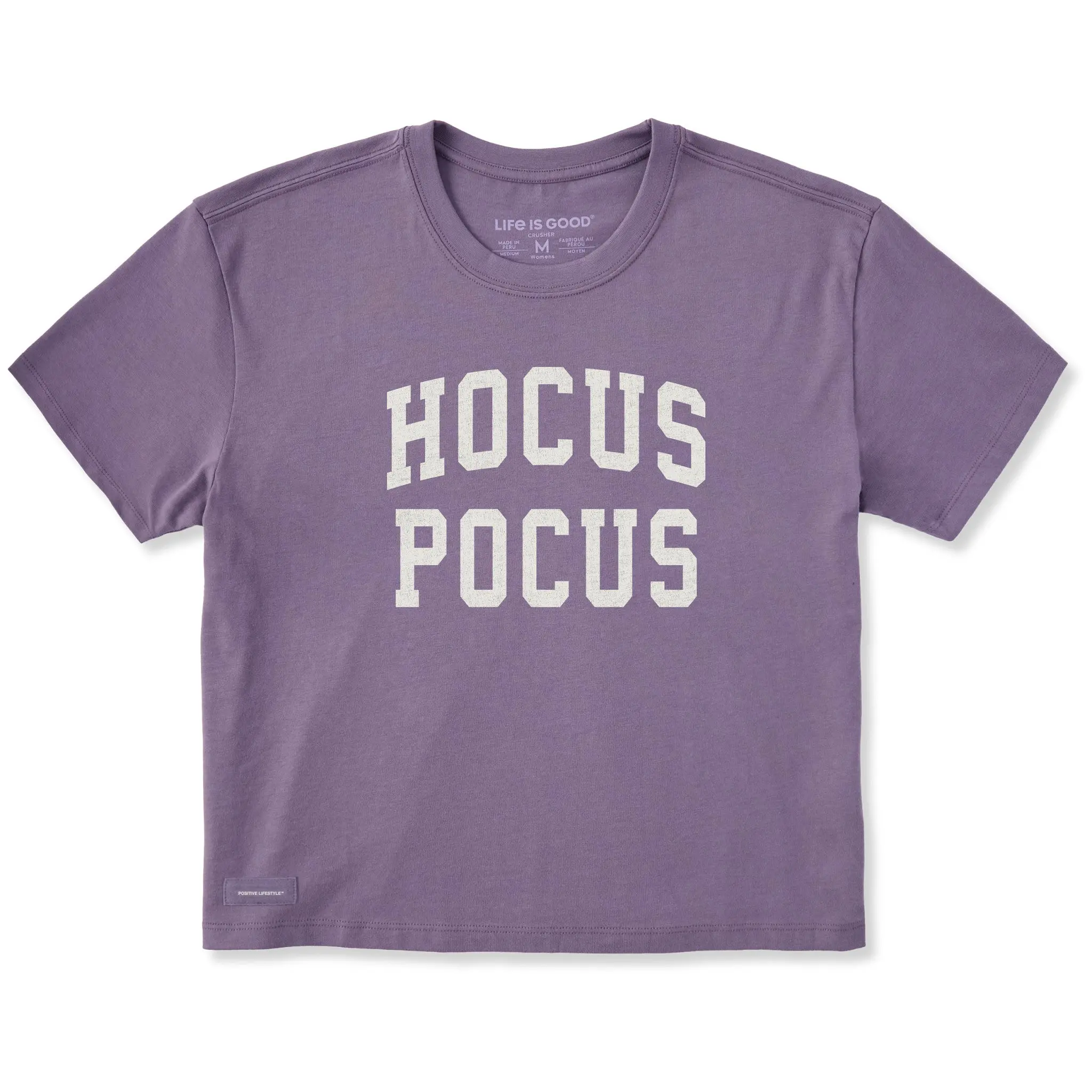 Women's Hocus Pocus Arch Short Sleeve Crusher Boxy Tee