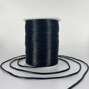 2 Mm 330 Feet Satin Nylon Cord String for Jewelry Making Bracelet Necklaces Beading Thread Rattail Macrame Kumihimo Chinese Knot Craft ChunLiou