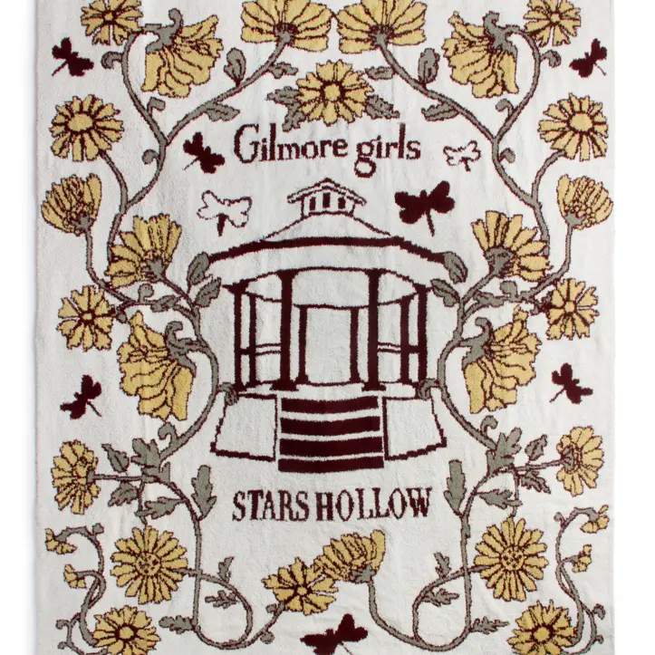 Gilmore Girls Feather Knit Fluffy 50x60 Throw Blanket