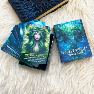 Forest Spirit Oracle Cards: Rediscover The Forgotten Magic, Learn About Yourself and The World Around You (3.42" x 4.72") Cards Games