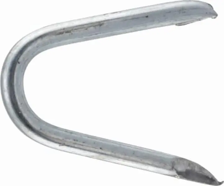 Hillman Fasteners 461517 Metal Clips Staples, 1.5 in. x 9 Gauge Galvanized Fence Staples for Office Binder Accessories