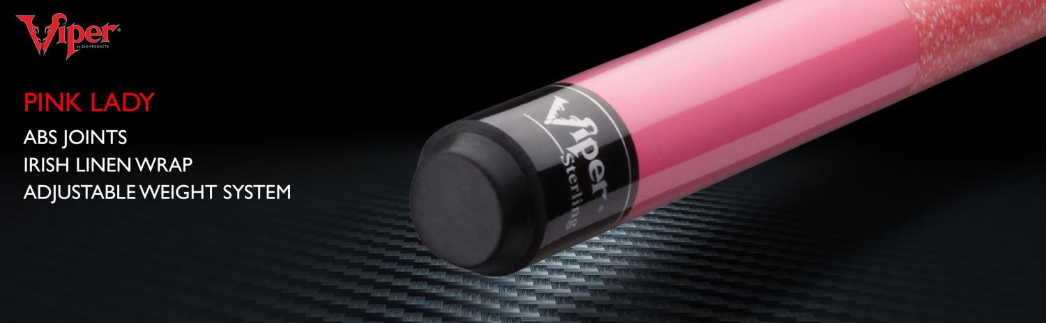Viper Pink Lady Billiard/Pool Cue Stick
