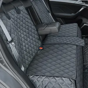 Non-slip Waterproof Car Seat Cover, Durable Universal Fit Interior Backseat Protector with 1 Count Seat Belt, Pet Supplies for Car Seat Protector Mat
