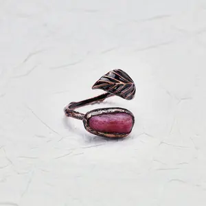 itrine, Amethyst & Turquoise Crystal Ring | Natural Gemstones + Adjustable Band (Fits All Sizes) | Retro Craft【PS.1.29 LIVE】