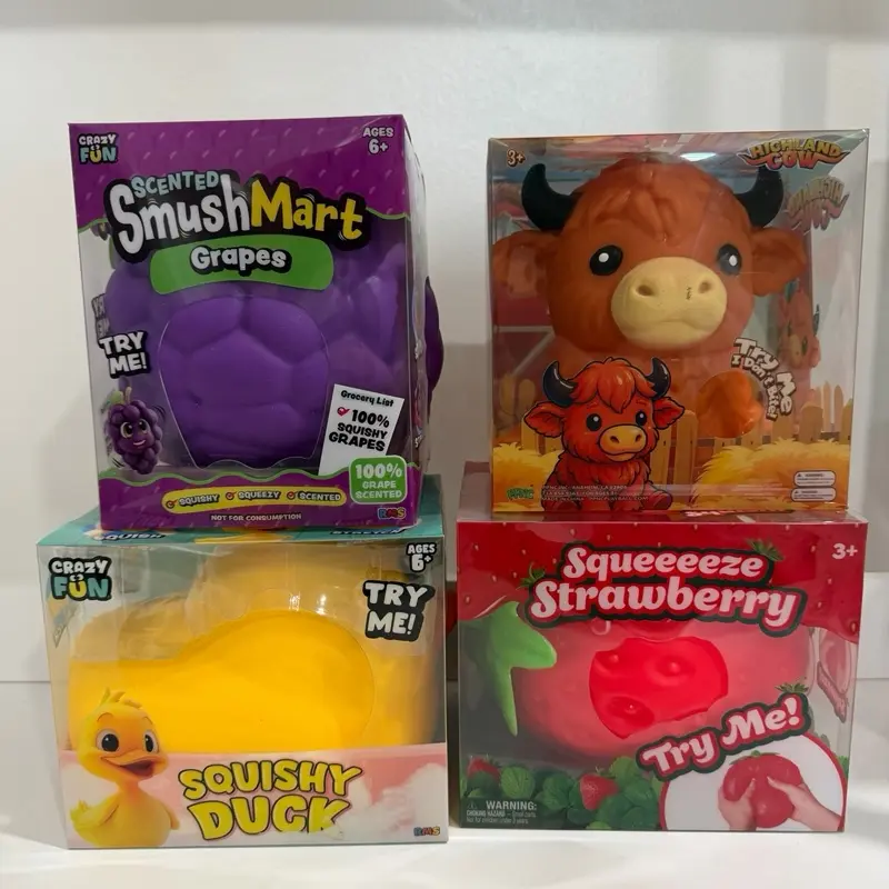Lot 4 squishy toys RMS new viral