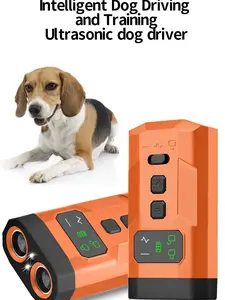 2026 New Ultrasonic Dog Bark Deterrent Device, Indoor Outdoor Use, Safe & Humane Rechargeable Bark Control with Child Safety Lock to Effectively Correct Dog Barking Behavior