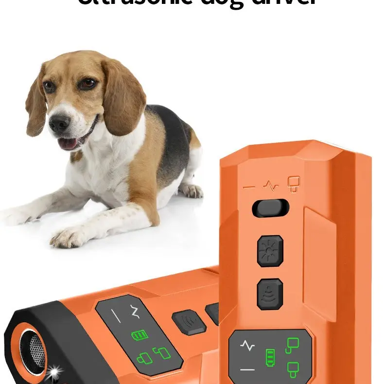 2026 New Compact Gentle Ultrasonic Dog Bark Deterrent Device - Humane Behavior Correction Training Tool with 1-Button Ease, Easy 1-Button Operation, Pocket-Size Carry, 33ft Control Range, Rechargeable Child Safety Lock, for Home, Yard Use