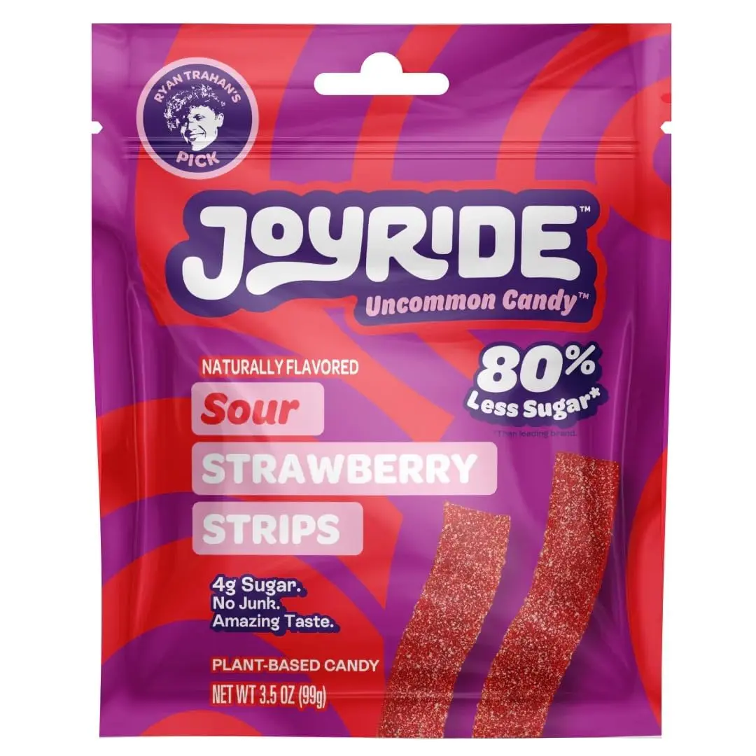 Joyride Sweets Candy Joyride Sour Candy Strips - 3.5oz-Gummy Candy