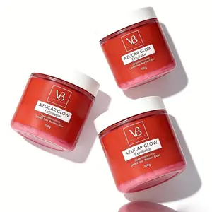 VB Azucar Glow Exfoliant & Brightening Sugar Scrub 100g Hydrating Facial Cleanser for Smooth Skin Pack - Natural Exfoliants for Improved Texture and Appearance