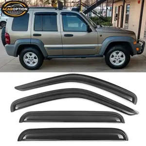 Fits 02-07 Jeep Liberty KJ Window Visors Rain Sun Guard Vent 4Pc Set