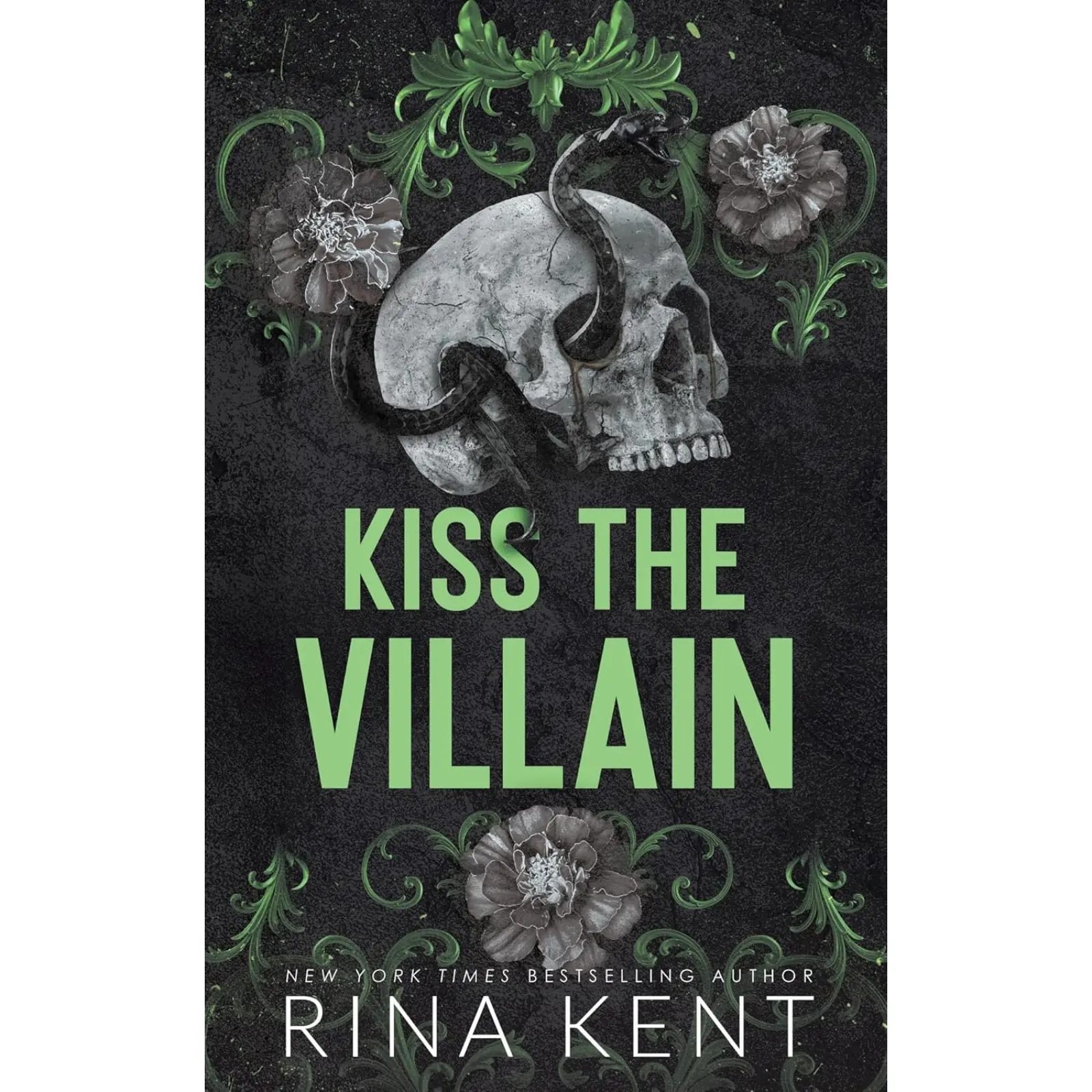 Rina Kent's Kiss the Villain: Standard Edition Contemporary Professor-Student M-M Romance Paperback, New York Times Bestselling Author for Romance Enthusiasts, Contemporary Romance