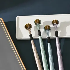 4PCS Advanced Three Sided Toothbrush Soft Bristles Unique Brushing Experience Elegant Comfort Gift Suitable