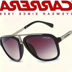 Fashionable Classic Extra Large Men's Sunglasses Women's Sunglasses Square Retro Men's High Quality Glasses Reflective Sunglasses