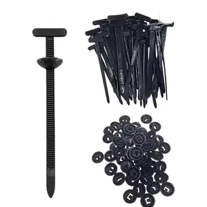 heavy-duty self-locking nylon cable ties for car repair - essential for vehicle wiring organization, brand new multi-functional cable tie clips, suitable for daily vehicle maintenance