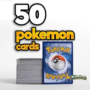 50 English and Non-English Pokemon Common Cards