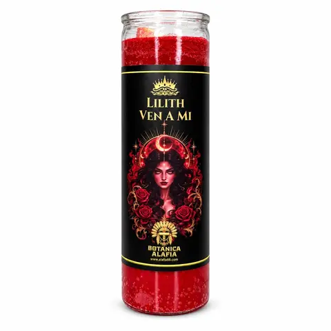 Lilith Ven a Mí Red Soy Wax Candle