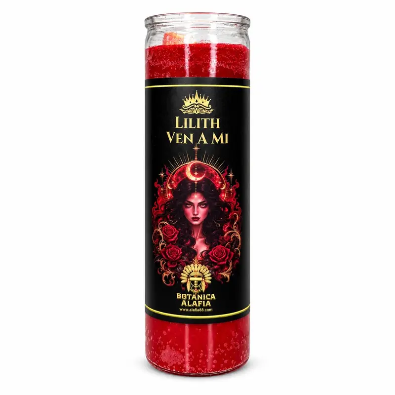 Lilith Ven a Mí Red Soy Wax Candle