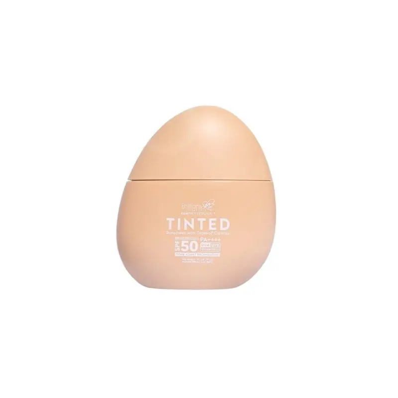 Brilliant SunProfessional TINTED Sunscreen with Orgasol Caresse Technology SPF 50 PA++++ (50g) Lightweight